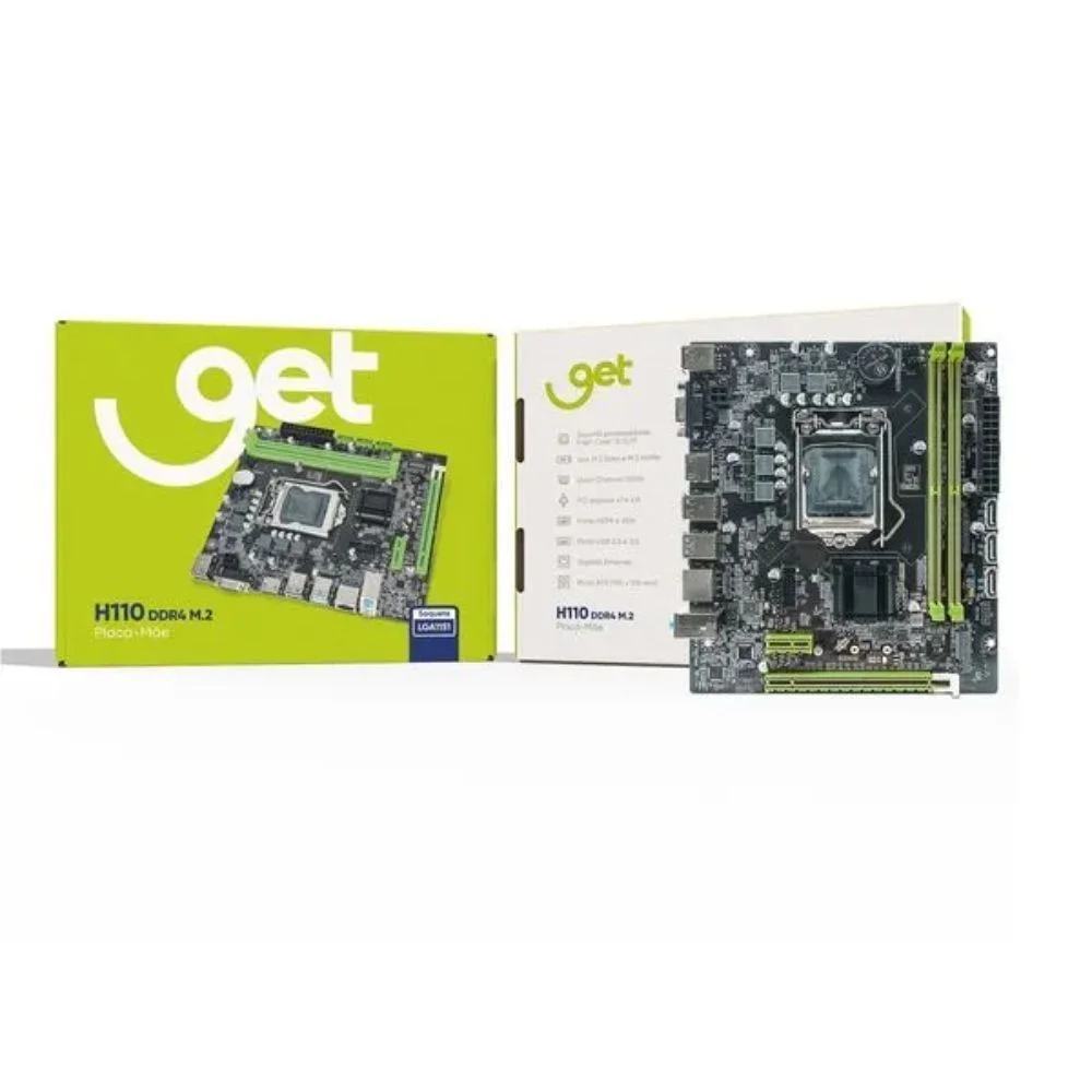 Placa Mãe Goldentec H110s Get Bulk 1151 Ddr4 7