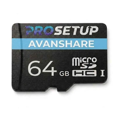 Cartão De Memória 64gb Micro Sdhc Ultra Classe 10 Prosetup Avanshare