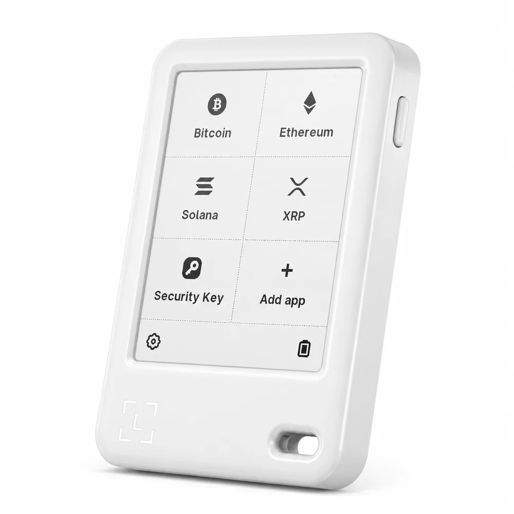 Imagem 5 de 5 do produto Ledger Nano Gen5 — Hardware Wallet com Tela E Ink Touch, Bluetooth e NFC — Recovery Key Inclusa — Carteira Cripto — Glacier White