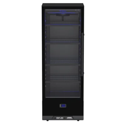 Cervejeira Venax 400l Blue Light Preto Porta Invertida 127v