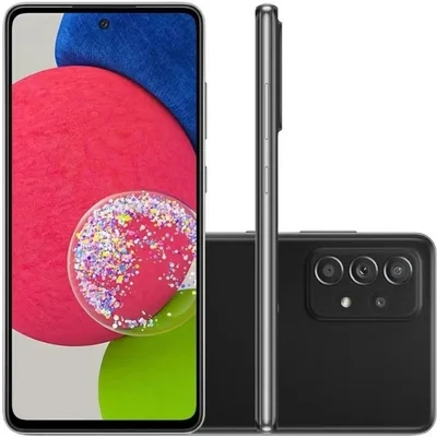 Usado - Samsung Galaxy A52s 128GB - Preto - Aceitável
