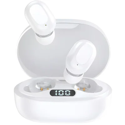 Fone De Ouvido Bluetooth 5.1 Sem Fio Tws Wireless Com Visor Compatível Com Iphone Android Intra-auricular Microfone Estéreo