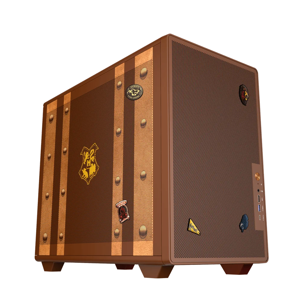 Imagem 3 de 5 do produto Gabinete Gamer Redragon Harry Potter Magic Trunk Atx Sem Fan