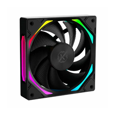 Cooler Fan Kalkan Halo ARGB 120mm 2200rpm Preto - Klk00019