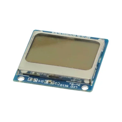 Display Lcd 5110 Placa Azul Backlight Luz Fundo Gráfico