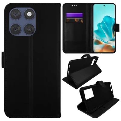 Capa Carteira Estojo Flip + Película 3d Vidro Para Moto Edge 70 5g