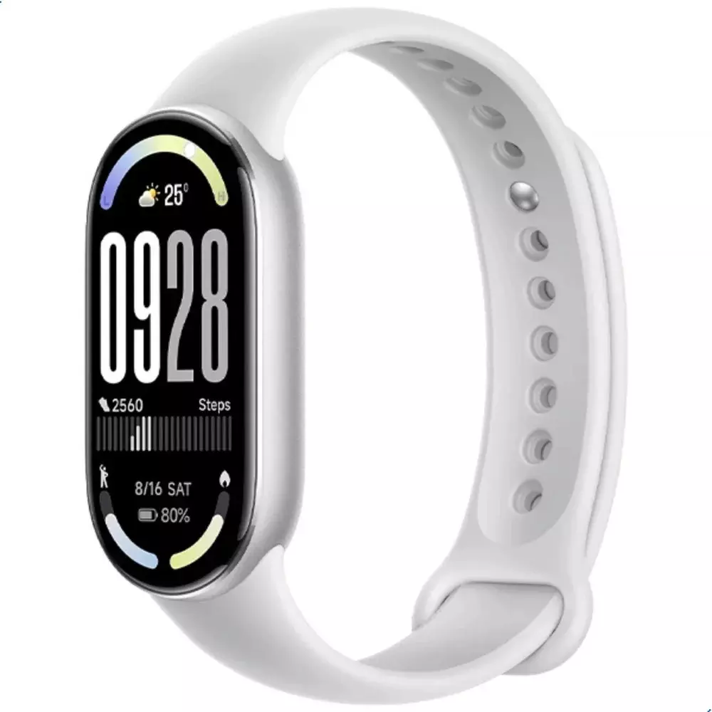 Xiaomi Smart Band 10 AmoLED A Prova Dagua   - Prata