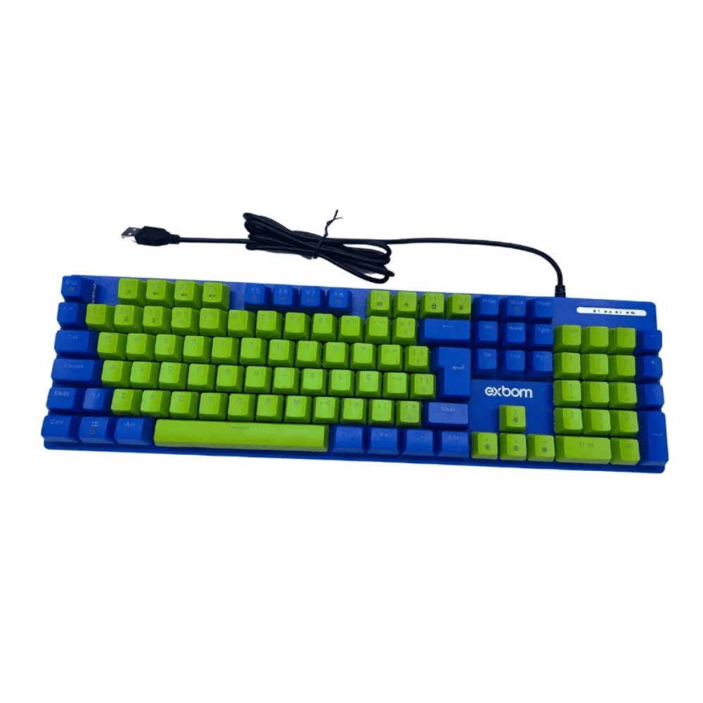 Imagem 2 de 5 do produto Teclado Mecânico Gamer 100% Switch Red 17 Modos RGB Bk-g501