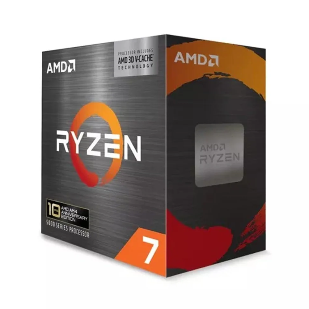 Imagem 5 de 5 do produto Processador Amd Ryzen 7 5800x3d Anniversary Edition, 3.4ghz (4.5ghz Turbo), 8-cores 16-threads, Am4, Sem Cooler, Sem Vídeo