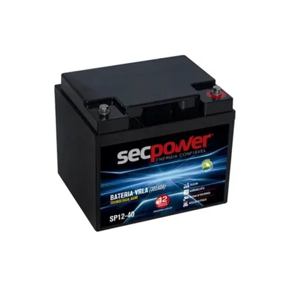 Bateria Selada Vrla 12v 40ah Sp 12-40 Secpower