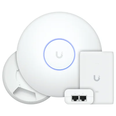 U7 Lr Long Range Com Fonte 30w 48v Ubiquiti | Roteador Wi-fi 7 Access Point Dual Band 4.3 Gbps + Injetor Poe+