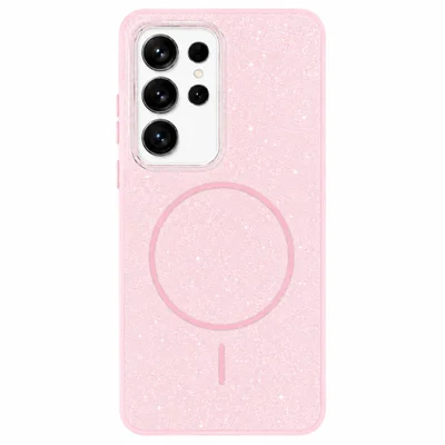 Capa Capinha Magsafe Glitter Premium Para Samsung