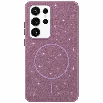 Capa Capinha Magsafe Glitter Premium Para Samsung