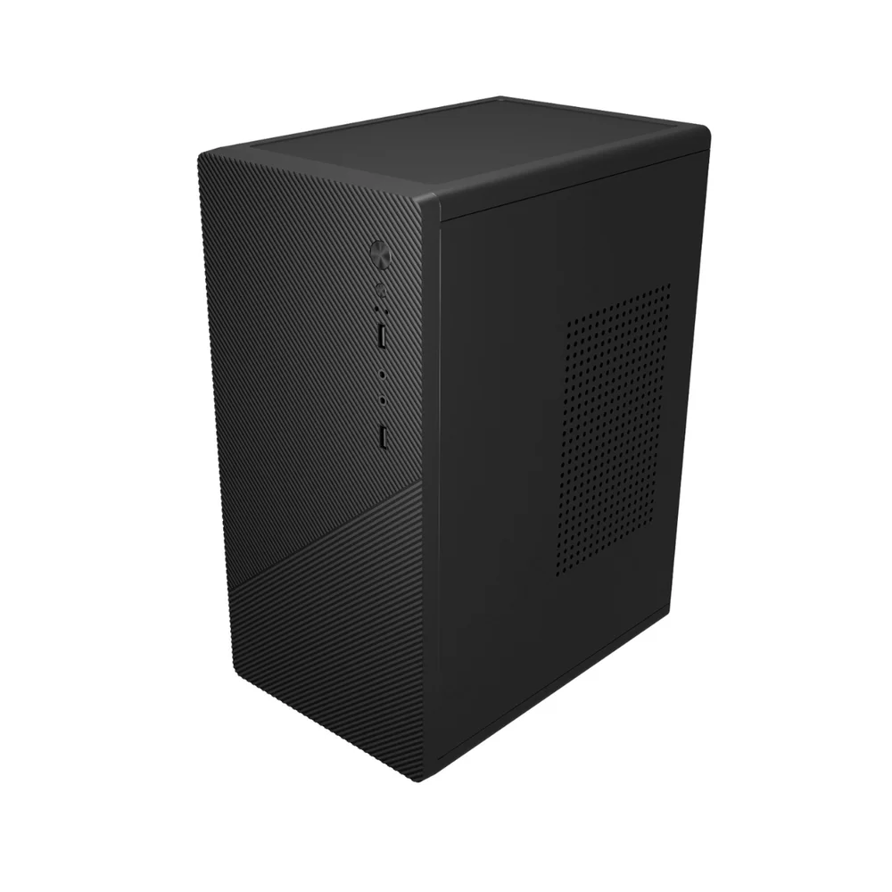 Imagem 3 de 5 do produto Gabinete Office Liketec C5 Dark Preto Micro ATX Mini ITX Fonte 230W