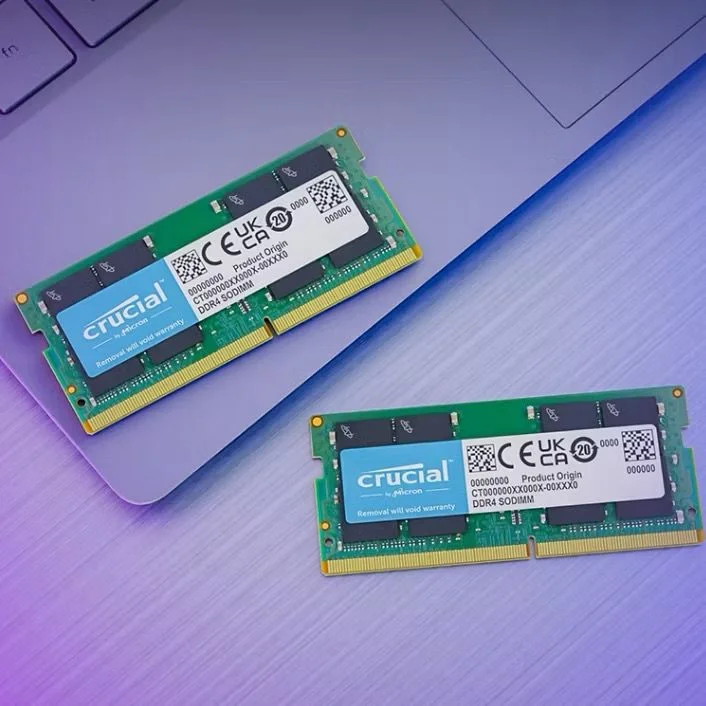 Imagem 3 de 5 do produto Memória Ram Crucial, 16gb, 3200mhz, Ddr4 - P/notebook - Ct16g4sfra32a