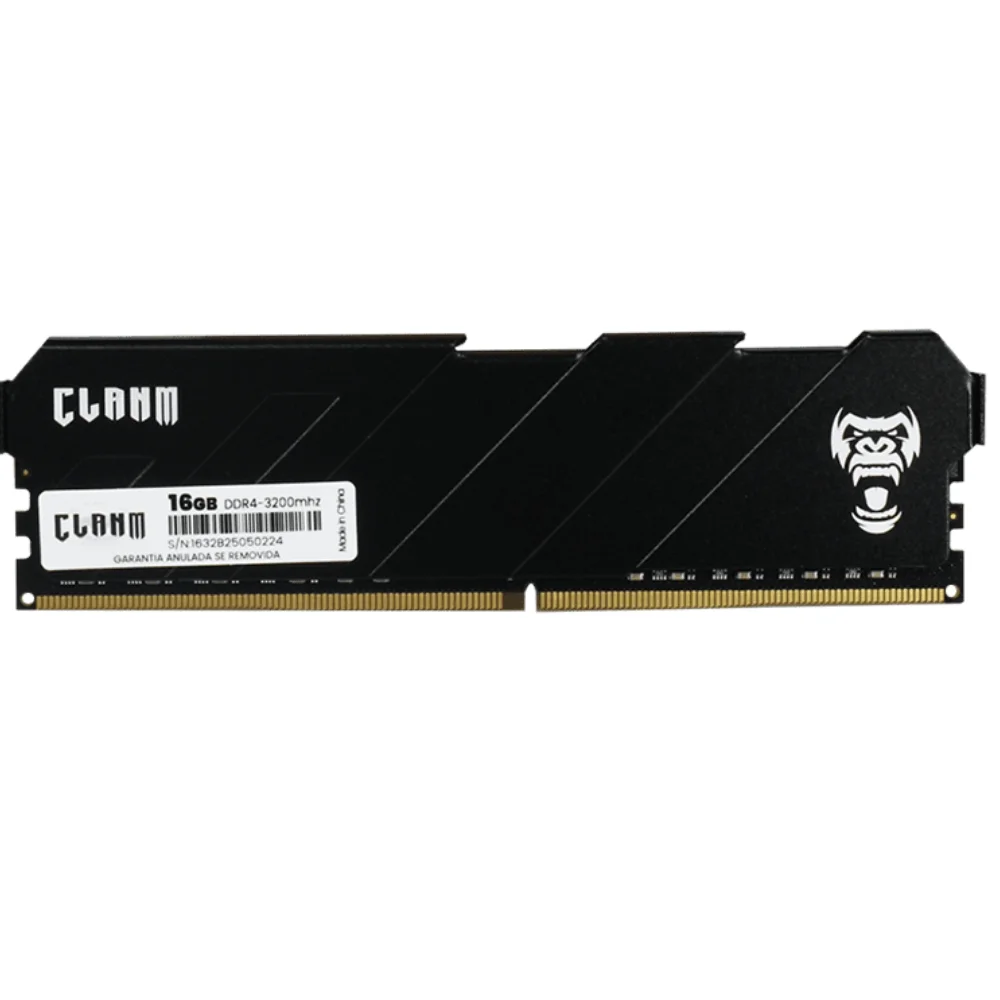 Imagem 2 de 4 do produto Memoria Ram Clanm 16gb Ddr4 3200mhz Cl19 Xmp Dimm Com Dissipador