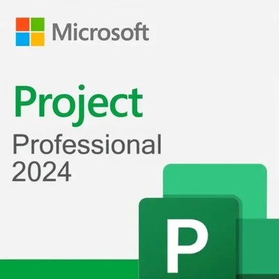 Microsoft Project 2024 Pro, 32/64 Bis - Produto Fisico