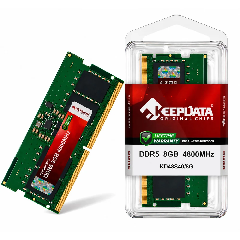 Placa de vídeo Keepdata DDR5-4800 1x8GB SO-DIMM — foto 1 de 3