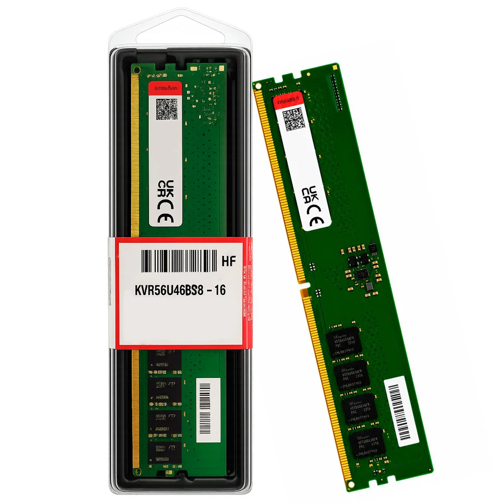 Placa de vídeo Kingston DDR5-5600 1x16GB — foto 1 de 3