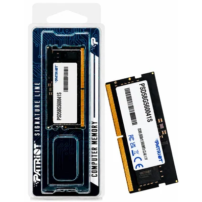 Memória Para Notebook 8GB Patriot, Ddr5, 5600mhz - Psd58g560041s