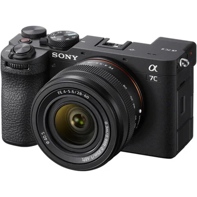 Câmera Sony A7c Ii Mirrorless Com Lente 28-60mm Preta Ilce-7cm2l/b