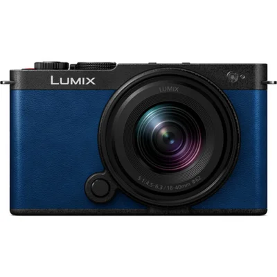 Câmera Panasonic Lumix S9 Mirrorless Com 18-40mm Azul