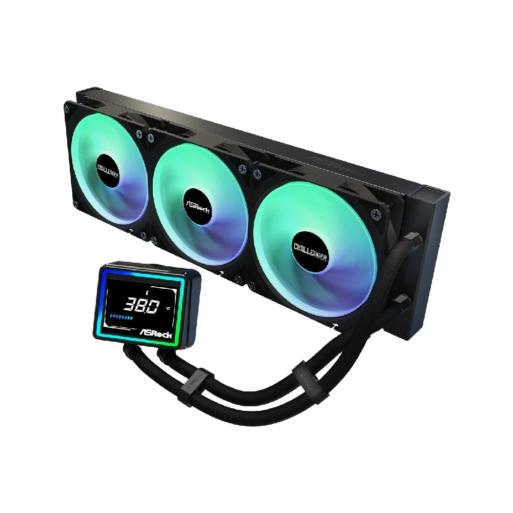Imagem 3 de 5 do produto Water Cooler Asrock Challenger 360 Digital Amd/intel - 90-acla36-baaga6