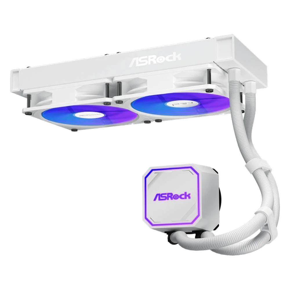 Water Cooler Asrock Pro White 240 ARGB Amd/intel - 90-apra24-waaga6 Water Cooler Asrock Pro White 240 ARGB Amd/intel - 90-apra24-waaga6
