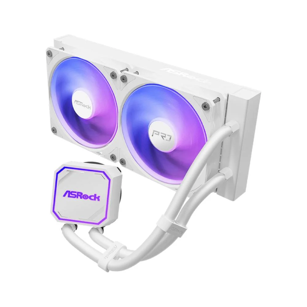 Water Cooler Asrock Pro White 240 ARGB Amd/intel - 90-apra24-waaga6 Water Cooler Asrock Pro White 240 ARGB Amd/intel - 90-apra24-waaga6