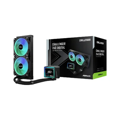 Water Cooler Asrock Challenger 240 Digital Amd/intel - 90-acla24-baaga6