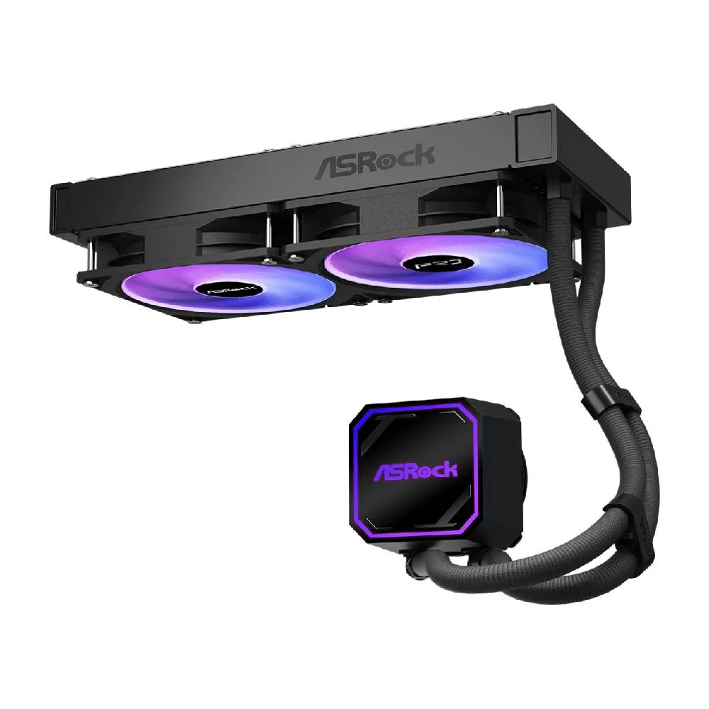 Water Cooler Asrock Pro 240 ARGB Amd/intel - 90-apra24-baaga6 Water Cooler Asrock Pro 240 ARGB Amd/intel - 90-apra24-baaga6
