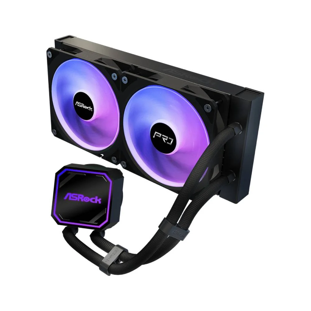 Water Cooler Asrock Pro 240 ARGB Amd/intel - 90-apra24-baaga6 Water Cooler Asrock Pro 240 ARGB Amd/intel - 90-apra24-baaga6
