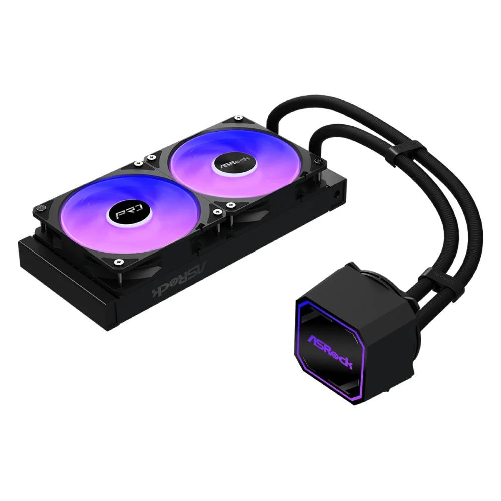 Water Cooler Asrock Pro 240 ARGB Amd/intel - 90-apra24-baaga6 Water Cooler Asrock Pro 240 ARGB Amd/intel - 90-apra24-baaga6