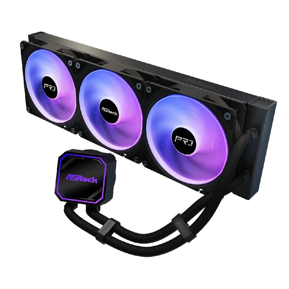 Imagem 2 de 5 do produto Water Cooler Asrock Pro 360 ARGB Amd/intel - 90-apra36-baaga6