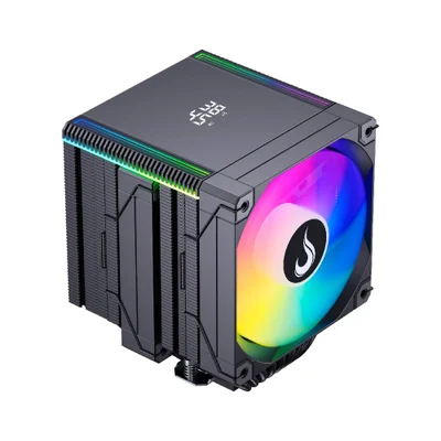 Air Cooler Gamer Rise Mode Temp 8 Black ARGB AMD e Intel 120mm Preto RM ACT8 ARGB B 15