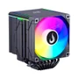 Air Cooler Gamer Rise Mode Temp 8 Black ARGB AMD e Intel 120mm Preto RM ACT8 ARGB B 12
