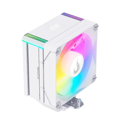 Air Cooler Gamer Rise Mode Temp 6 White ARGB AMD e Intel 120mm Branco - RM-ACT6-ARGB-W
