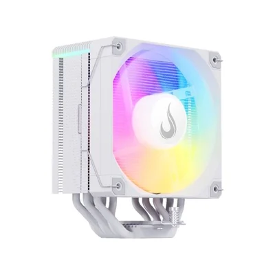 Cooler Para Processador Rise Mode Temp 6 White ARGB Amd Intel 120mm Branco Rm-act6-aRGB-w