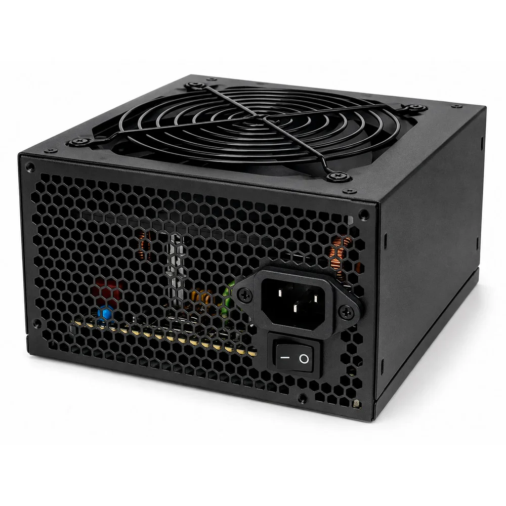 Imagem 4 de 4 do produto Fonte De Alimentação Atx Duex Black, 600w, Bivolt Manual, Com Cabo, Preto - Dx600fs