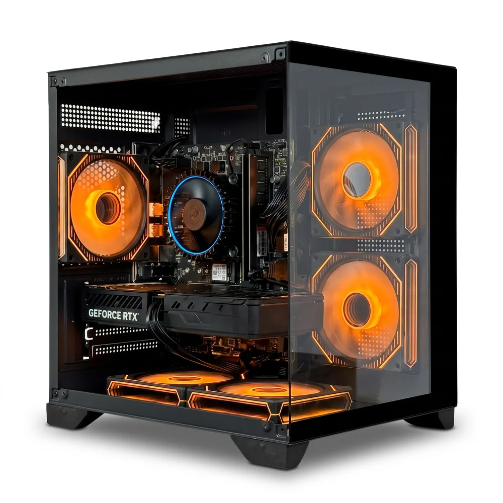 PC Gamer Infotech Intel Core i5 12400f, RTX 5050 8GB, 16gb Ddr4, SSD 512gb Nvme, Gabinete 5 Fans RGB Preto, Fonte 600w - view 3