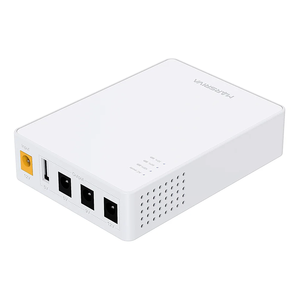 Marsriva Mini Ups 36w 10000mah Saída 3 Em 1 Kp3 Pro