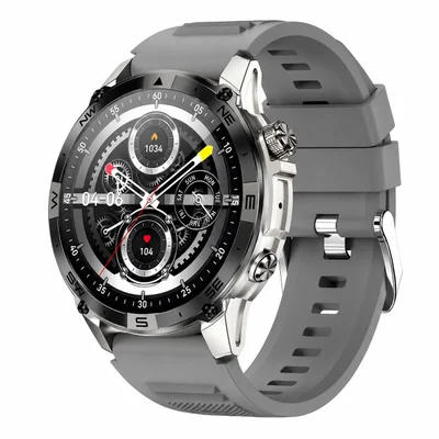 Smartwatch G-tide Watch R6 Pro, Gps Integrado, Conexão Strava, Notificações, Chamadas, 530mah Cinza