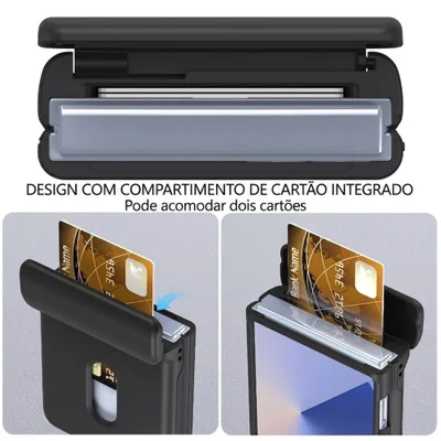 Capa Porta Cartão Samsung Galaxy Z Flip 7 Cor:preto — foto 3