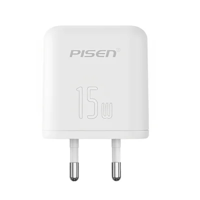 Carregador Usb Pisen Tp-c45 3 Porta Usb-a Max 15w Branco