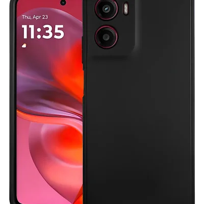 Capa Capinha Silicone Aveludada Para Motorola Moto E15