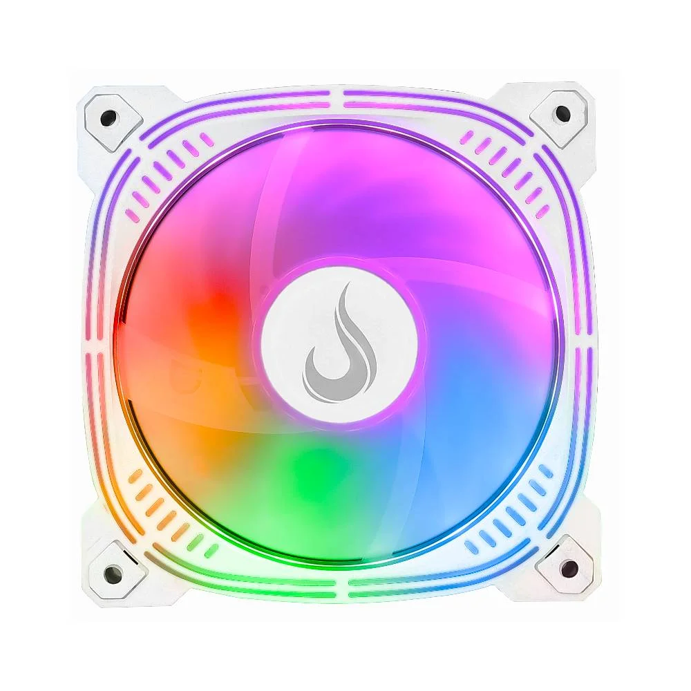 Imagem 5 de 5 do produto Ventoinha Rise Mode Aura Frost Pro 120mm ARGB Branco - Rm-au-aRGB-w