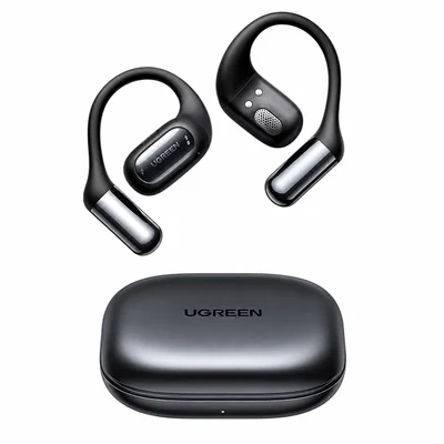 Fones De Ouvido Abertos Ugreen Fitbuds, Bluetooth 6.0, Áudio Espacial, 30 Horas