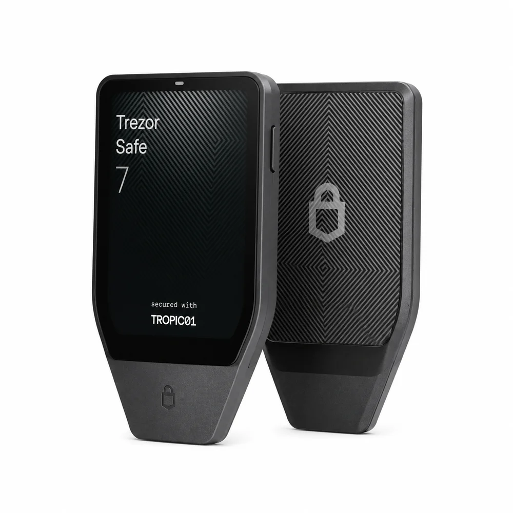 Imagem 3 de 5 do produto Trezor Safe 7 - Charcoal Black (Revenda Oficial)