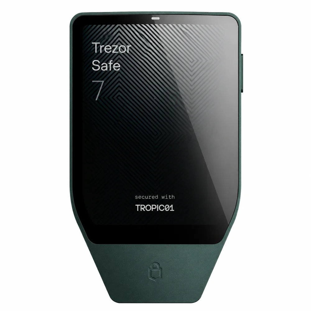 Imagem 5 de 5 do produto Trezor Safe 7 - Obsidian Green (Revenda Oficial)