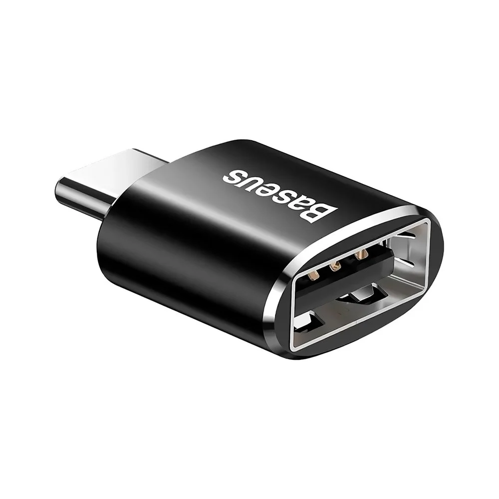 Imagem 2 de 3 do produto Adaptador Baseus Usb-c A Usb-a - Preto (catotg-01)